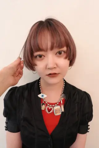 ショート カラー ONZE所属・ONZE miyuのヘアスタイル