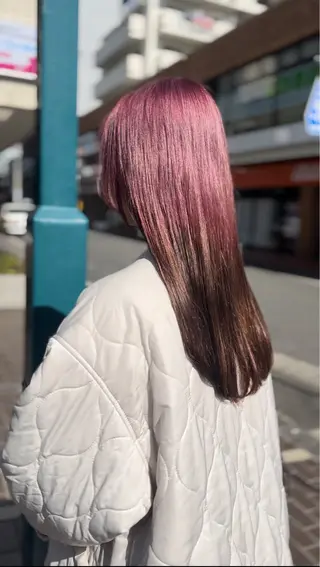 ロング SHU/レイヤー /韓国ヘアのヘアスタイル