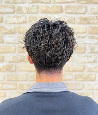 パーマ 大西 瑠奈のヘアスタイル