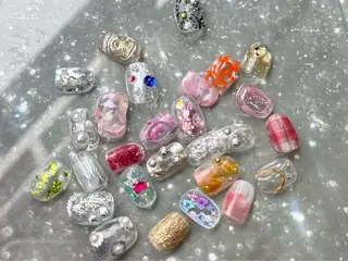 ショート 小川 柚香のネイルデザイン