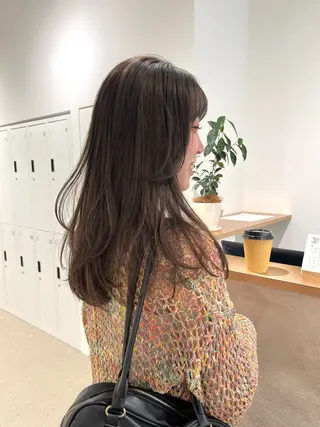 ロング 小西 瑞穂のヘアスタイル