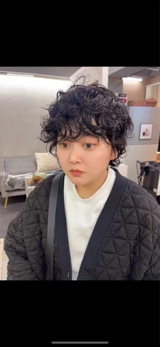 ショート パーマ MIES amane(アマネ)のヘアスタイル