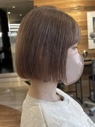 ショート カラー メンズパーマ/ メンズカット/タクヤのヘアスタイル