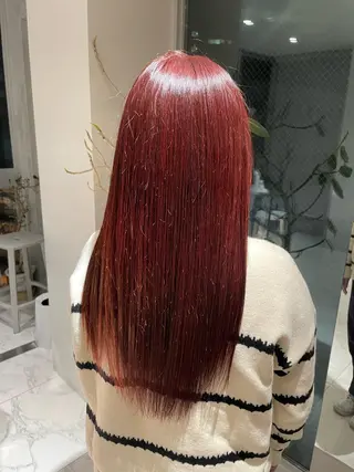 ロング RIN⌇ レイヤー⌇ 艶カラー🌙のヘアスタイル