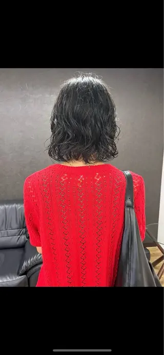 ショート パーマ nono/パーマ /顔まわりカット🐈のヘアスタイル