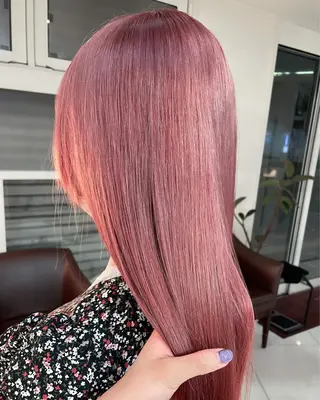 ロング カラー ハイトーン/ブリーチ /ウルフ⛓️MAKIのヘアスタイル