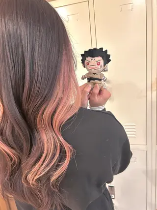 ロング カラー ayana by ayala所属・❤️‍🔥 RENA❤️‍🔥のヘアスタイル