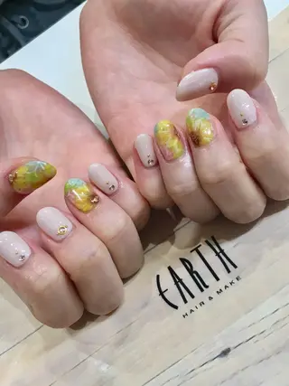 ネイル 佐藤 まりえのネイルデザイン