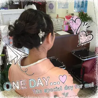 ヘアアレンジ エル美容室所属・織田 英之のヘアスタイル