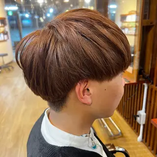 カラー メンズ 小川 春花のヘアスタイル