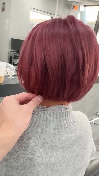 ショート カラー Endearing所属・❇️安達 優心❇️ 髪質改善/艶髪特化のヘアスタイル