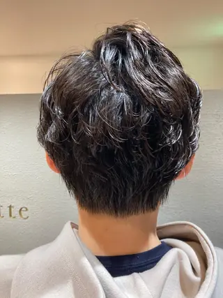 パーマ 豊中/メンズ特化 岡田 龍之介のヘアスタイル