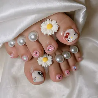 ネイル junna のぞいてねのネイルデザイン