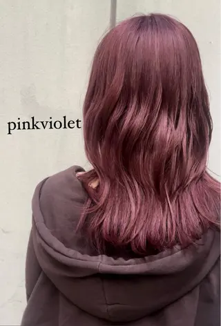 ミディアム カラー 髙橋 リナ‪のヘアスタイル