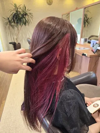 ロング カラー - ̗̀⋆͛ 東山 侑以🎮𓈒⋆͛のヘアスタイル