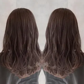 ミディアム ANDO HIKARIのヘアスタイル