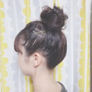 ヘアアレンジ 岡田 奈々のヘアスタイル