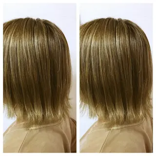 ショート カラー サトウ レンマのヘアスタイル