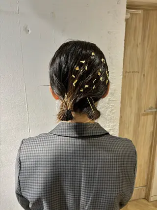 ヘアアレンジ サソウ ユリエ🥥のヘアスタイル