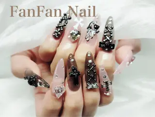 ネイル FanFan 長さ出し専門のネイルデザイン