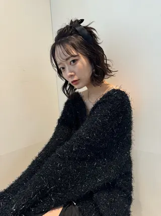 ヘアアレンジ 透明感ある艶カラー / KAKOのヘアスタイル