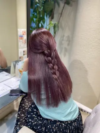 カラー ハイトーン✨艶髪💘 💘 AYANO💘のヘアスタイル