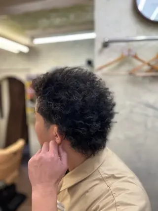 ショート メンズヘアササキ チバのヘアスタイル