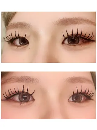 マツエク・マツパ シュガーレイ所属・バインドロック🦋 アンドヘルシーのマツエク・マツパデザイン