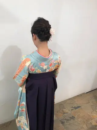 ヘアアレンジ トレンドヘアーに🌈 川村　静香のヘアスタイル