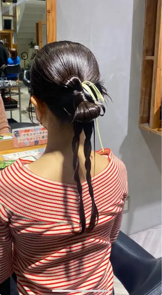 ブリーチなしカラー 透明感／ボブ　ユミのヘアスタイル