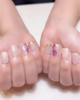 ネイル Peach nail 🍑kaoriのネイルデザイン