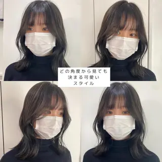 セミロング ୨୧柔らかいカラー nozomi ୨୧のヘアスタイル