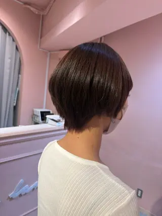 ショート 🩰柔らかハイトーン 🩰Yuuha‎🤍のヘアスタイル