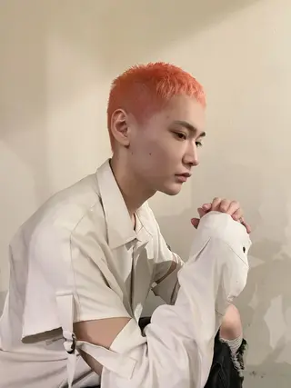 ショート カラー メンズ 7Bridge所属・ハッシュカット 小西貫太のヘアスタイル