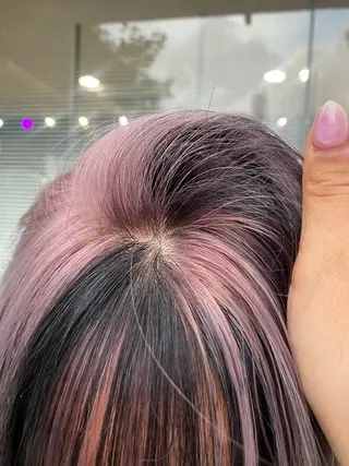 カラー qpula所属・qpula misuzuのヘアスタイル