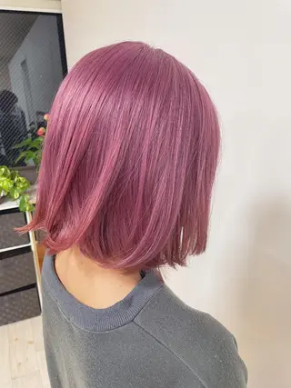 カラー Chere rosso所属・✨頭身浴無料 -chere-金剛店のヘアスタイル