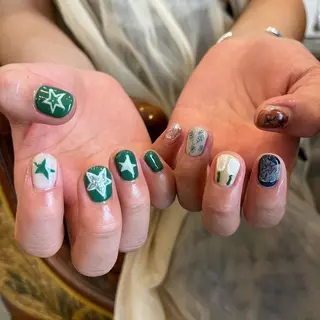 ネイル Trico Antique所属・岩本 杏のネイルデザイン