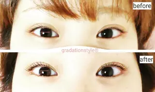 マツエク・マツパ 🎼グラデーション スタイル札幌♫*✧のマツエク・マツパデザイン