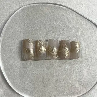 ネイル nail&care salon soa所属・soa/美容液ケアで 自爪を育てるネイルのネイルデザイン