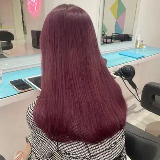 ロング カラー 🥀トレンド韓国暖色 🥀momo🥀のヘアスタイル