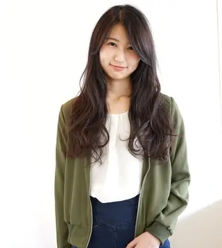 セミロング カラー Lucet所属・糸井 一輝のヘアスタイル