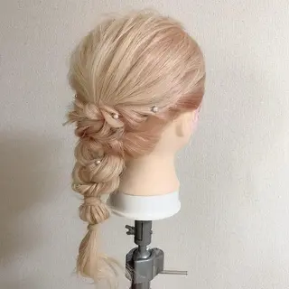 ヘアアレンジ 🩶ヘアセット Ayaha🩶のヘアスタイル