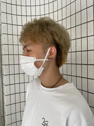 カラー メンズ 髙田 聖弥のヘアスタイル