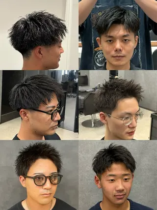 メンズ 豊洲メンズカット 宮崎大弥のヘアスタイル