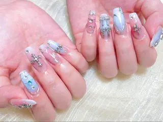 ネイル 🎀ネイルサロン エクラYUI🎀のネイルデザイン