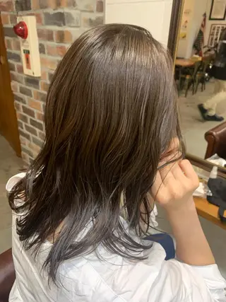 セミロング ショート🌼パーマ 本間正子のヘアスタイル