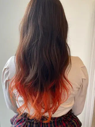 ロング カラー ✴︎ヒラガカナ✴︎ ECLAT HAIRのヘアスタイル