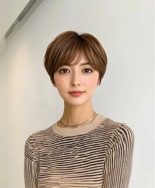 ショート nex the salon coall所属・🫧似合わせショート イシダ🫧のヘアスタイル