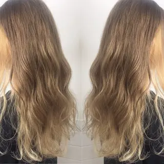 ロング カラー 柴田 祐輔のヘアスタイル