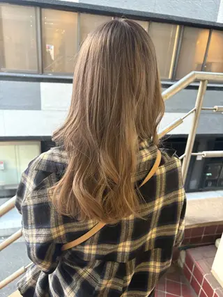 ロング カラー 鳥ちゃん🐥/カラー /西中島/新大阪のヘアスタイル